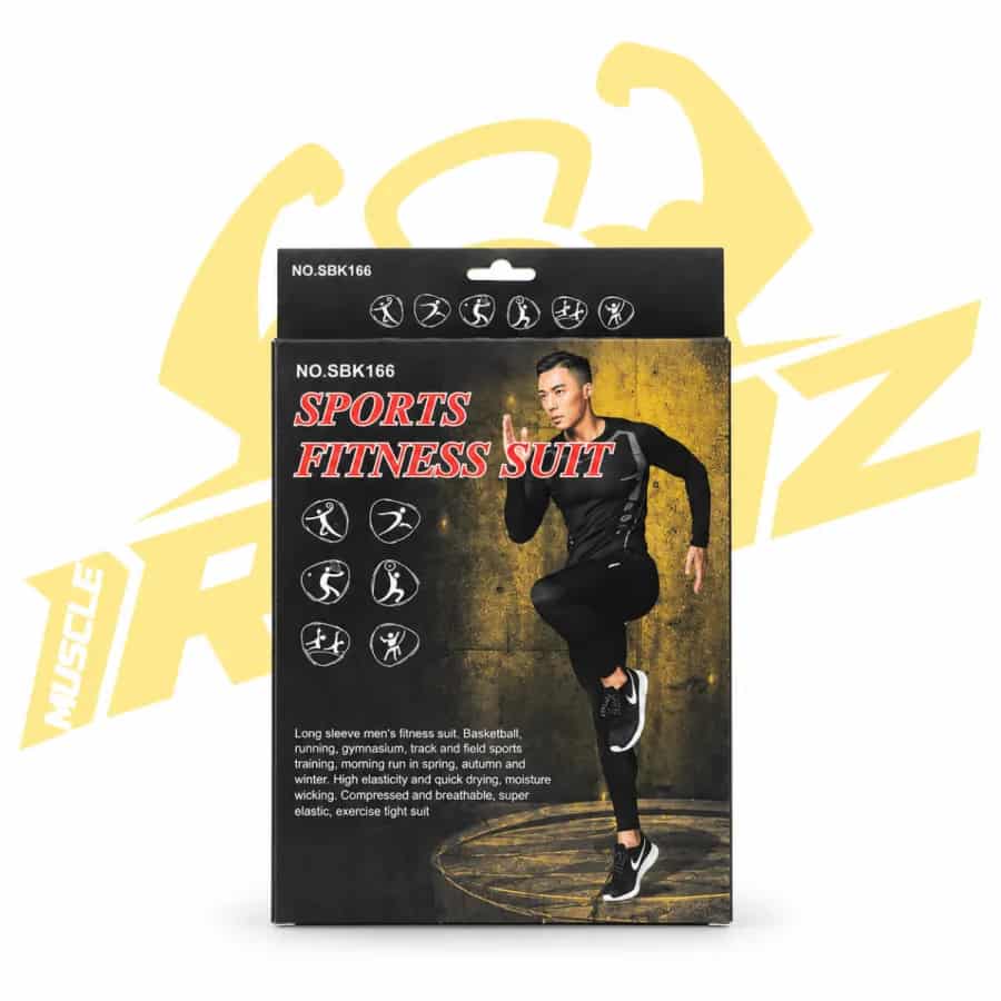 Sports Fitness Suit Homme – Ensemble Compression Sport