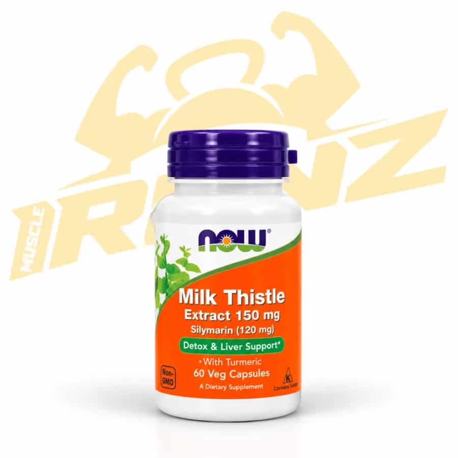 NOW Milk Thistle Extract 150 mg – 60 Veg Capsules