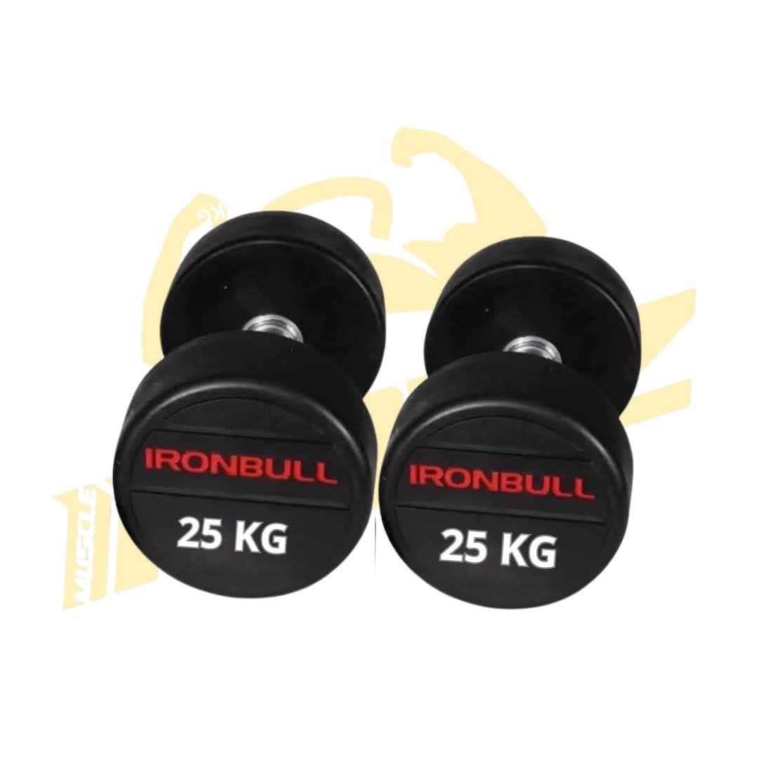 Les Halteres IRONBULL 25 kg