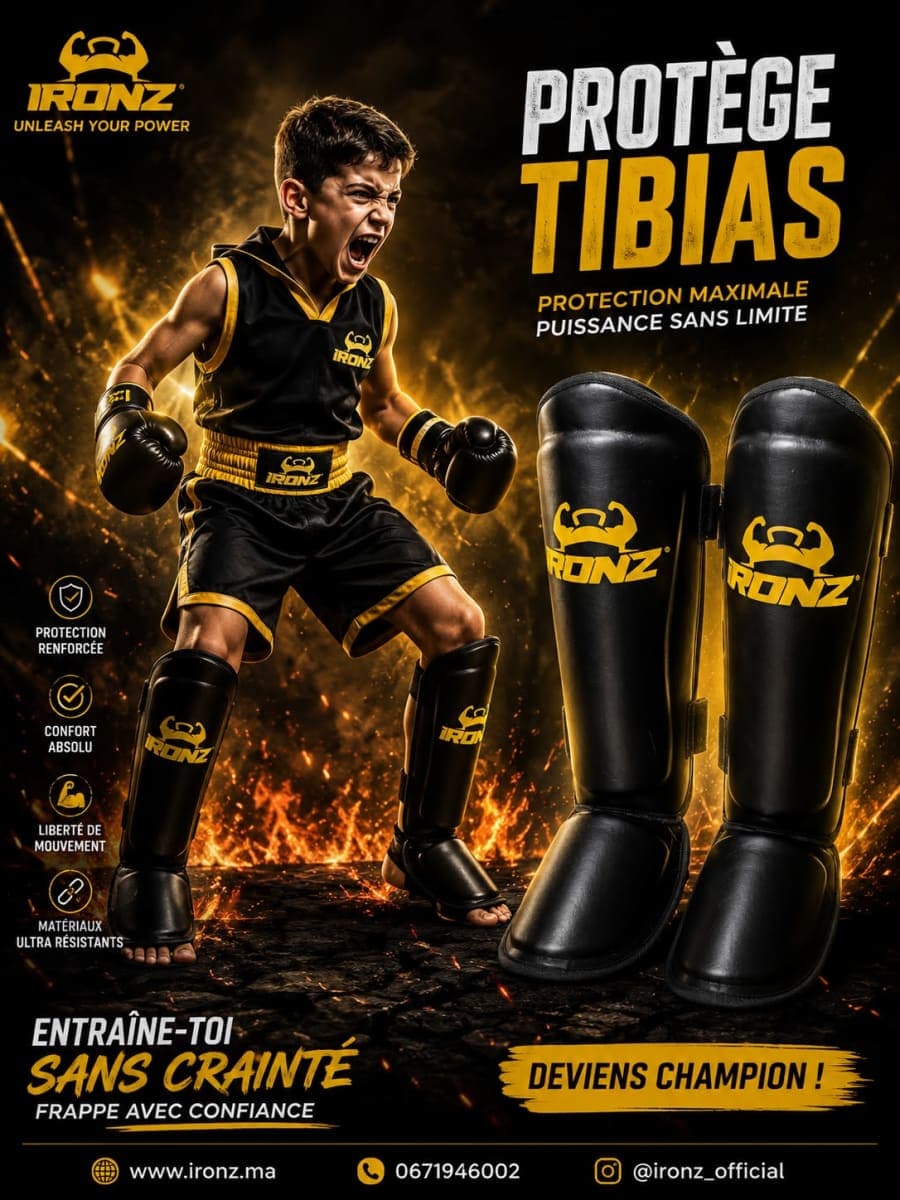 Protège Tibias IRONZ / Enfants